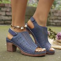 Sandalias de tacón alto para mujer, zapatos de verano - details 2