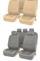 Funda Universal de cuero PU para asiento de coche, almohadilla de cojín de protección automática para camión pequeño, delantera/trasera/completa - details 5