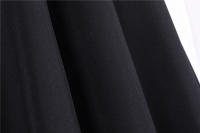 Strapless women summer solid slim a-line midi party dress - details 23