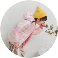 Chaqueta Ligera de Plumífero con Capucha para Niños Ropa de Exterior Cálida para Otoño - details 1