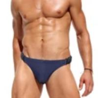 Calzoncillos de Surf sexis para hombre, traje de baño de tiro bajo para playa de verano, bañadores de secado rápido a la moda de nailon para hombre, traje de baño elástico de talla grande - details 2