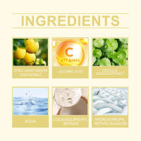 La vitamina C iluminadora hidrata calma la piel del rostro, leche limpiadora hidratante y no restringente. - details 2