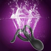 Leten Vibrador Dual para Hombres 7 Modos de Vibración, Control Remoto, Anillo Suave y Extensible - details 5