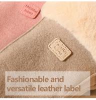 Mitones de dedo peludos y cálidos para mujer, guantes deportivos, moda bonita, otoño, invierno, nuevo - details 3