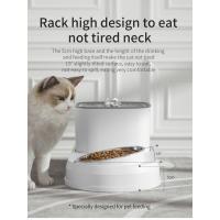 Fontanera de Agua Automática para Gatos 2en1 Dispensador de Comida y Agua Filtrada Recirculante 3L - details 2