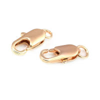 6 uds. De latón de Color dorado de 18K con cierres circulares de langosta, cierres para collares, pulseras, suministros para fabricación de joyas, accesorios Diy - details 34