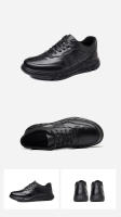 Cuero deportes y ocio zapatos de los hombres de la primera capa de cuero de vaca mano rascando la luz de los hombres casual solo zapatos versátiles zapatos antideslizantes - details 11