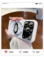 Funda de lujo con anillo de PC mate para iPhone 14, 13, 12, 11, 15 Pro Max Plus, soporte de teléfono con carga inalámbrica Magsafe, cubierta de cristal - details 0