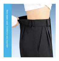 Pantalones Casuales de Pierna Ancha y Cintura Alta para Mujer Primavera-Verano 2025 - details 5