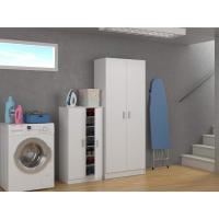 Zapatero Armario Basic, Mueble Auxiliar Acabado en Color Blanco, Medidas: 108 x 55 x 36 cm de Fondo - details 5