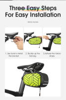 WEST BIKING-bolsa reflectante para SILLÍN de ciclismo, bolsa de malla interior con bolsillo para marco, soporte de liberación rápida para bicicleta de montaña y carretera - details 13