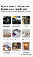 Mini aspiradora, plumero de aire y bomba de mano 3 en 1, pequeña aspiradora de mano inalámbrica, carga USB, fácil de limpiar escritorio, teclado, cajón, interior del automóvil y otros espacios - details 7