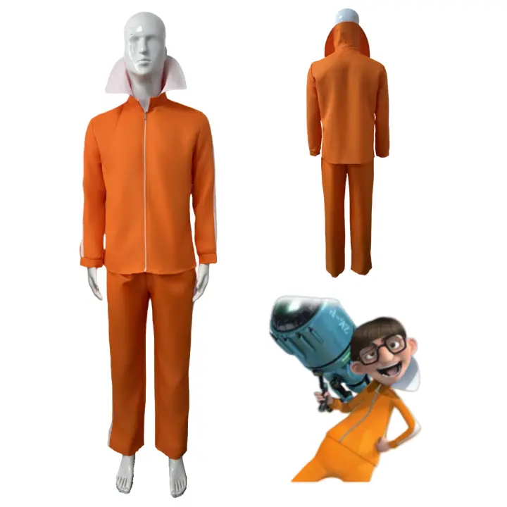Película Minion Despicable Dad Victor durmiendo fiesta de Halloween escenario espectáculo conjunto de ropa - 1