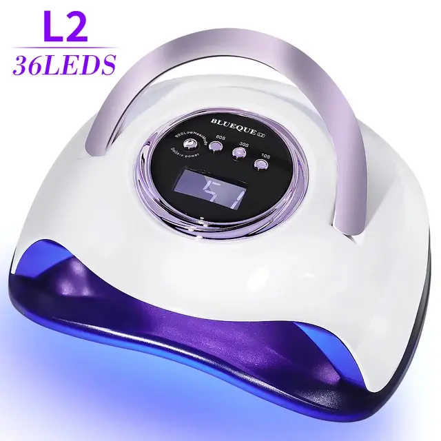 Secador portátil para manicura, lámpara profesional UV para secado de uñas, 36LED - 1