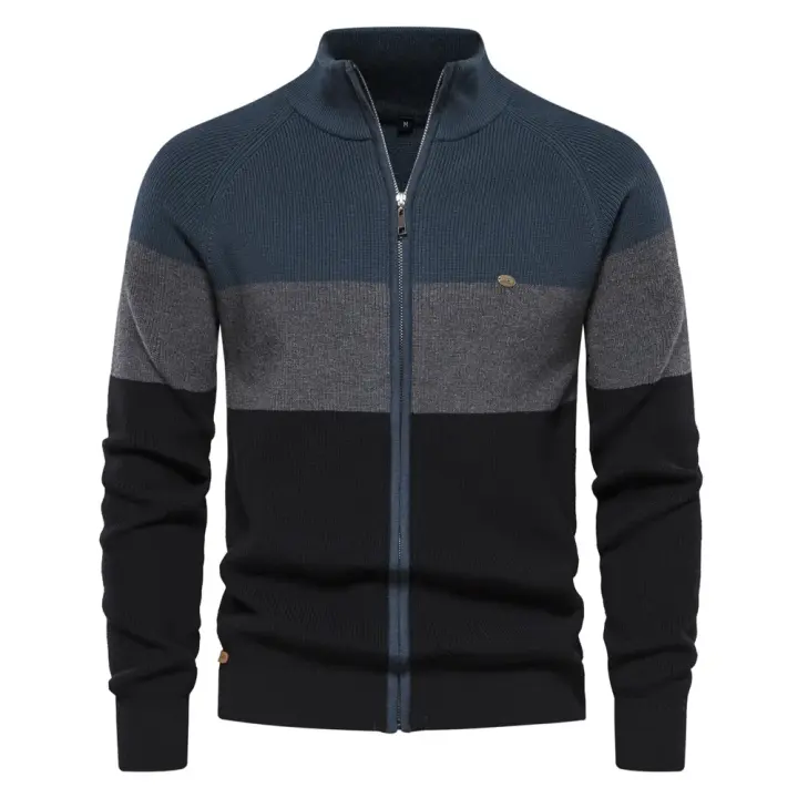 Chaqueta de punto para hombre Material calefactor Chaqueta de punto para hombre Chaqueta de invierno para hombre Abrigo - 1