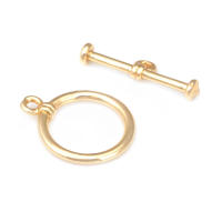 Anillo redondo de latón de Color dorado de 18K, cierre de palanca circular O, cierres de conexión para pulsera, suministros para fabricación de joyas, accesorios Diy - details 58