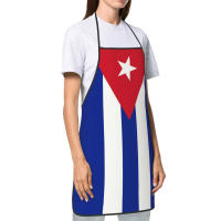 Delantal de Cocina con Bandera de Cuba Havana Unisex para Chefs, Horneados, Jardineros - details 38