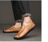 2025 nuevos zapatos de cuero para hombre, talla 48, zapatos de exterior para hombre, zapatos casuales de moda para hombre. - details 6