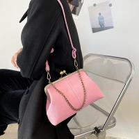 Nueva Bolsa de Concha 2025 Patrón de Lichi, Clip de Cadena, Bolso de Mano para Mujeres Sencillas - details 3