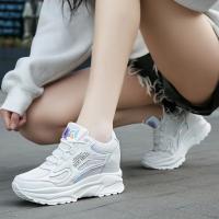 Zapatillas De Deporte Transpirables Con Superficie De Malla Para Mujer, Zapatos De Suela Gruesa Para Papá, Talla Pequeña 33, 40, Primavera Y Otoño - details 19