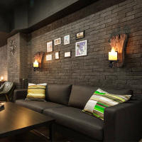 Vintage lámparas de pared Ironwood restaurante lámparas de pared industrial retro café bar montado en la pared accesorios de iluminación lámparas - details 4