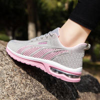 Zapatillas de deporte con cojín de aire para mujer, zapatos de fondo suaves para correr, zapatillas de tenis transpirables de malla para exteriores - details 3