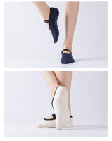 Calcetines de Yoga de silicona antideslizantes para mujer, medias deportivas transpirables para Fitness, Ballet, baile, zapatillas - details 16