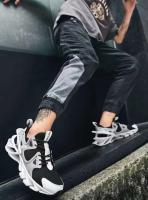 Nuevos zapatos para correr para hombre, calzado informal, calzado deportivo transpirable. - details 6