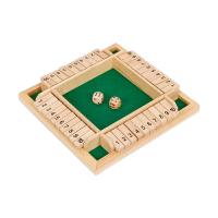 Juego de cartas Montessori de cuatro caras para niños, caja de tablero educativo intelectual, juguetes de dados, rompecabezas - details 1