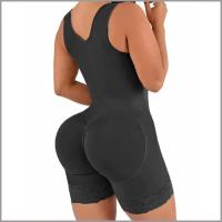 Faja corta de alta compresión con broches para busto para uso diario y posquirúrgico, faja moldeadora de abdomen para mujer - details 1