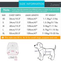 Arnés y Correa para Perros Pequeños Sin Neumáticos Ajustable Chihuahua Reflectante - details 3