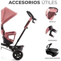 Bicicleta Plegable para Niños Triciclo Evolutivo sin Pedales 9 Meses de Uso 25kg Rosa - details 5