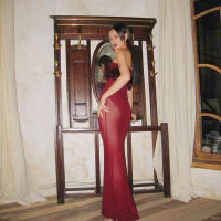 BUNO-Vestido de mujer con cinturón de punto elástico, vestido ajustado con hoja de loto negro, vestido ajustado con hombros descubiertos, vestido de fiesta pequeño - details 3