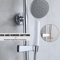 Accesorios de Hardware universales para baño, soporte de Base fija con Clip para cabezal de ducha, pulverizador - details 5