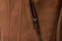 Chaqueta de ante con solapa para hombre, abrigo de tendencia de moda para exteriores, otoño e invierno, nuevo - details 16