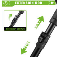 ONEGREEN Motosierra eléctrica telescópica 2 en 1 de 6 pulgadas y 3000 W, podadora inalámbrica para jardín, herramienta eléctrica de podar para batería Makita de 18 V - details 2