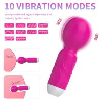 Leten Mini vibradores con estimulador de clítoris femenino, Juguetes sexuales para mujer, varita mágica AV, masturbador, consolador de silicona, juguete erótico - details 0