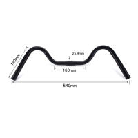 Manillar de Bicicleta de Aleación de Aluminio en Forma de Swallow 31.8 mm de Comodidad Retro para Ciudad y Carretera Sports y Exteriores - details 10