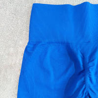 Nessaj-pantalones cortos deportivos para mujer, mallas de yoga sin costuras, a prueba de sentadillas, de cintura alta - details 4