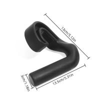 1 par de manijas de agarre para ejercicios tipo gancho Pull-up 45 ° Mango deportivo para gimnasio, antideslizante, fácil de agarrar, mango de levantamiento de pesas para hombres y mujeres - details 0