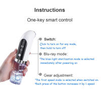 Eliminador de espinillas, aspirador de poros recargable por USB, limpiador de poros de ciclo de agua - details 8