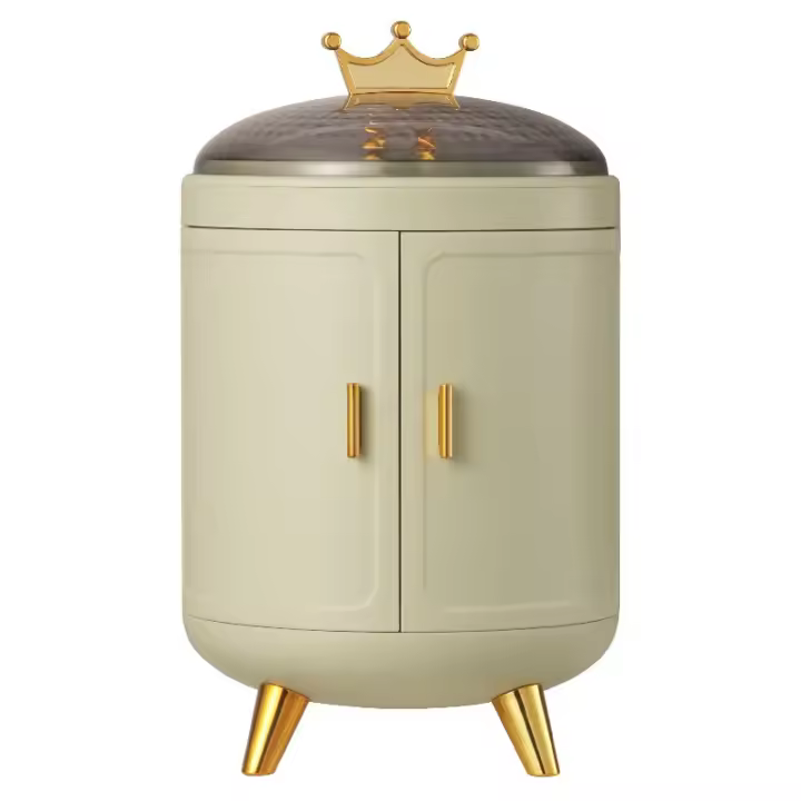 Caja Organizadora de Joyas de Corona Bolsa de Almacenamiento de Joyería Impermeable de PVC/Plástico - 1