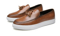 Zapatos de cuero de pie de moda, zapatos casuales de negocios con personalidad para hombres - details 8