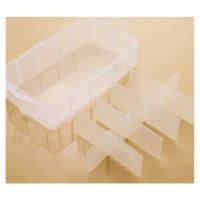 Organizador de joyas y artes, organizador apilable de 3 niveles de plástico transparente con 30 compartimentos ajustables - details 5