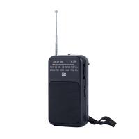 Radio Fuente de alimentación dual FM / AM Radio con puntero con linterna Bolsillo Hebilla trasera portátil Fuente grande W-209 - details 0