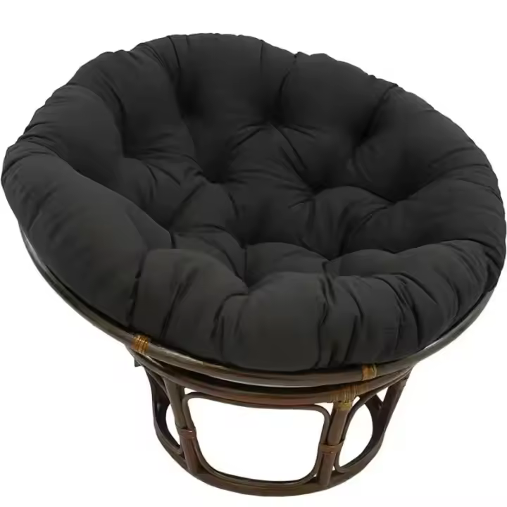 Cojín de Sofá Relajante para Jardín y Interior Estilo Columpio Colgante Muebles de Madera Rattan Adorno para Silla sin Silla 1 Pieza - 1