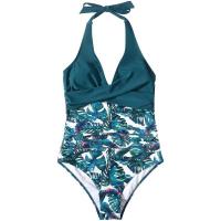 2025 Traje de baño de una pieza de talla grande para mujer, sexy con cuello en V profundo, bikini, tanga, monokini, traje de baño - details 14