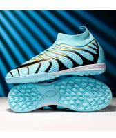 Botas de fútbol cruzadas juveniles cómodas para hombres de alta calidad con suela de tachuelas para uso deportivo - details 12
