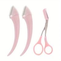 Set de Tijeras de Cejas Curvas Navaja para Cejas con Peine Herramientas de Belleza Fáciles y Convenientes para Principiantes - details 6