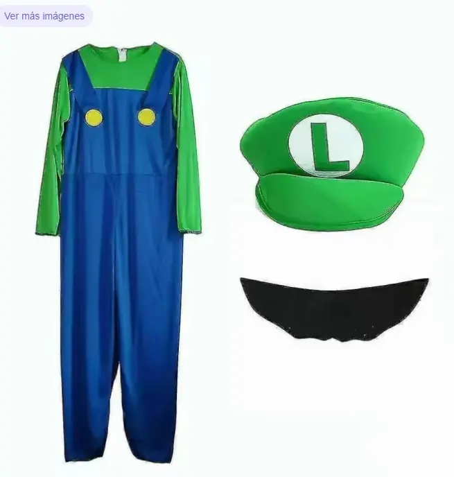 Hombres adultos39;s Super Mario Bros. Disfraz de disfraz Disfraz de cosplay - 1